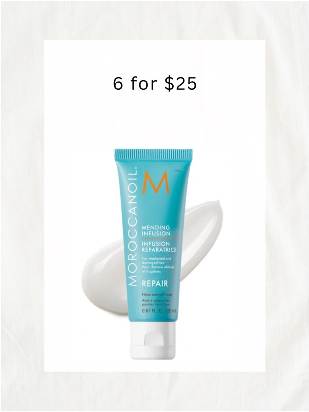 6/$25 • Moroccanoil Mending Fusion